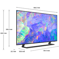 Телевизор Samsung Crystal UHD 4K CU8500 UE43CU8500UXRU