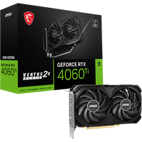 Видеокарта MSI GeForce RTX 4060 Ti Ventus 2X BLACK 8G