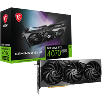 Видеокарта MSI GeForce RTX 4070 Super 12G Gaming X Slim