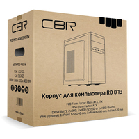 Корпус CBR PCC-MATX-RD873-450W