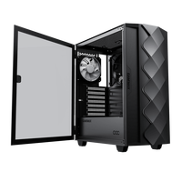 Корпус GameMax Diamond COC BK (черный)