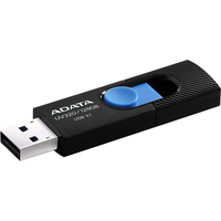 USB Flash ADATA UV320 128GB (черный/голубой)