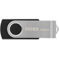 USB Flash Mirex Color Blade Swivel Rubber 2.0 128GB 13600-FMURS128