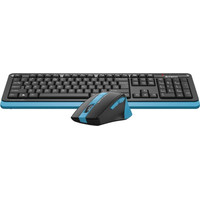 Офисный набор A4Tech Fstyler FG1035 (черный/синий ) Офисный набор A4Tech Fstyler FG1035 (черный/синий )