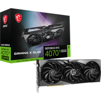 Видеокарта MSI GeForce RTX 4070 Ti Super 16G Gaming X Slim
