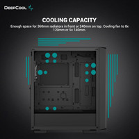 Корпус DeepCool CC560 V2 ARGB R-CC560-BKTAA4-G-2