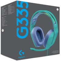 Наушники Logitech G335 (мятный)