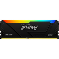 Оперативная память Kingston FURY Beast RGB 16ГБ DDR4 2666 МГц KF426C16BB12A/16