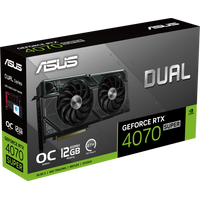 Видеокарта ASUS Dual GeForce RTX 4070 Super OC Edition 12GB GDDR6X DUAL-RTX4070S-O12G