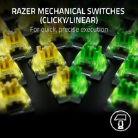 Клавиатура Razer BlackWidow V4 X (Razer Yellow)