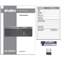 Клавиатура SVEN KB-E5500W