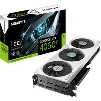 Видеокарта Gigabyte GeForce RTX 4060 Ti Eagle OC Ice 8G GV-N406TEAGLEOC ICE-8GD