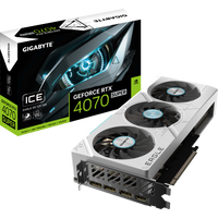 Видеокарта Gigabyte GeForce RTX 4070 Super Eagle OC Ice 12G GV-N407SEAGLEOC ICE-12GD