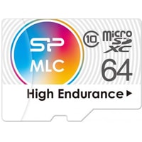 Карта памяти Silicon-Power High Endurance microSDXC SP064GBSTXIU3V10SP 64GB (с адаптером)