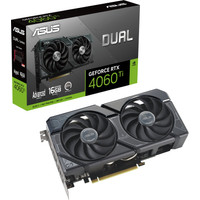 Видеокарта ASUS Dual GeForce RTX 4060 Ti Advanced Edition 16GB GDDR6 DUAL-RTX4060TI-A16G
