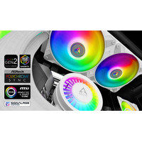 Жидкостное охлаждение для процессора Arctic Liquid Freezer III 280 A-RGB White ACFRE00151A