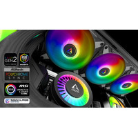 Жидкостное охлаждение для процессора Arctic Liquid Freezer III 420 A-RGB Black ACFRE00145A