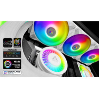 Жидкостное охлаждение для процессора Arctic Liquid Freezer III 420 A-RGB White ACFRE00153A