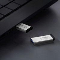 USB Flash ADATA UR350 128GB UR350-128G-RSR/BK (серебристый/черный)