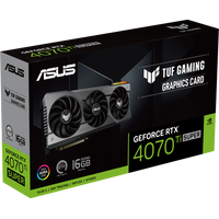 Видеокарта ASUS TUF Gaming GeForce RTX 4070 Ti Super 16GB GDDR6X TUF-RTX4070TIS-16G-GAMING