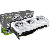 Видеокарта Palit GeForce RTX 4070 Ti Super GamingPro White OC 16GB NED47TST19T2-1043W