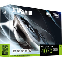 Видеокарта ZOTAC GeForce RTX 4070 Super Trinity Black Edition 12GB GDDR6X ZT-D40720D-10P