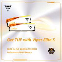 Оперативная память Patriot Viper Elite 5 RGB TUF Gaming Alliance 2x16ГБ DDR5 6600МГц PVER532G66C34KT