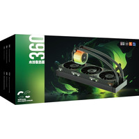 Жидкостное охлаждение для процессора 1stPlayer CC 360 (черный)