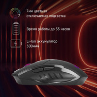 Игровая мышь Oklick 780GW (черный)
