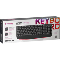 Клавиатура Defender Atom HB-546 (черный)