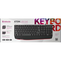 Клавиатура Defender Atom HB-546 (черный)