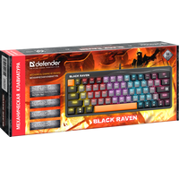 Клавиатура Defender Black Raven GK-417 45413