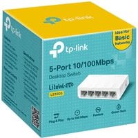 Неуправляемый коммутатор TP-Link LS1005