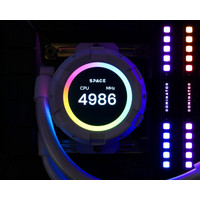Жидкостное охлаждение для процессора ID-Cooling Space SL360 XE WHITE