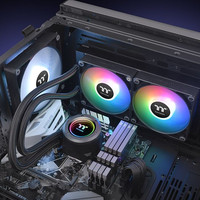 Жидкостное охлаждение для процессора Thermaltake TH240 V2 ARGB CL-W361-PL12SW-A