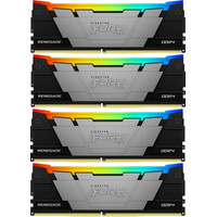 Оперативная память Kingston FURY Renegade RGB 4x32ГБ DDR4 3600 МГц KF436C18RB2AK4/128