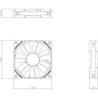 Набор вентиляторов Thermalright TL-R12 [4pin/12v] X3