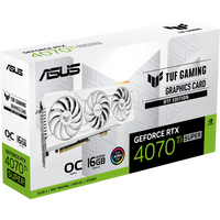 Видеокарта ASUS TUF Gaming GeForce RTX 4070 Ti Super BTF White OC Edition 16GB GDDR6X TUF-RTX4070TIS-O16G-BTF-WHITE