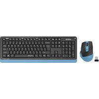 Офисный набор A4Tech Fstyler FGS1035Q (черный/синий)