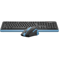 Офисный набор A4Tech Fstyler FGS1035Q (черный/синий)