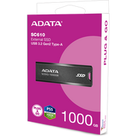 Внешний накопитель ADATA SC610 1TB SC610-1000G-CBK/RD