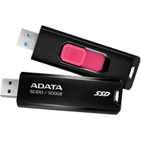 Внешний накопитель ADATA SC610 500GB SC610-500G-CBK/RD