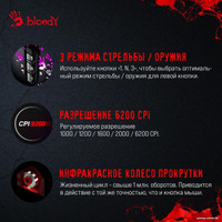 Игровая мышь A4Tech Bloody A60A (черный)