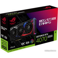 Видеокарта ASUS ROG Strix GeForce RTX 4070 Super 12GB GDDR6X OC Edition ROG-STRIX-RTX4070S-O12G-GAMING