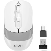 Мышь A4Tech Fstyler FG10CS Air (белый/серый)