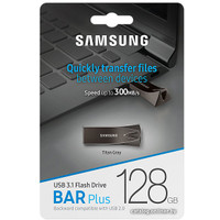 USB Flash Samsung BAR Plus 128GB (титан)