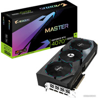 Видеокарта Gigabyte GeForce RTX 4070 Ti Super Master 16G GV-N407TSAORUS M-16GD