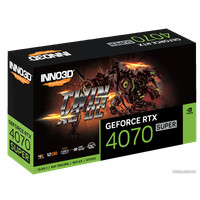 Видеокарта Inno3D GeForce RTX 4070 Super Twin X2 OC N407S2-126XX-186162N