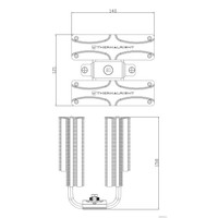 Кулер для процессора Thermalright Frost Commander 140