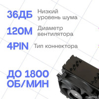 Кулер для процессора Eurocase 6P120